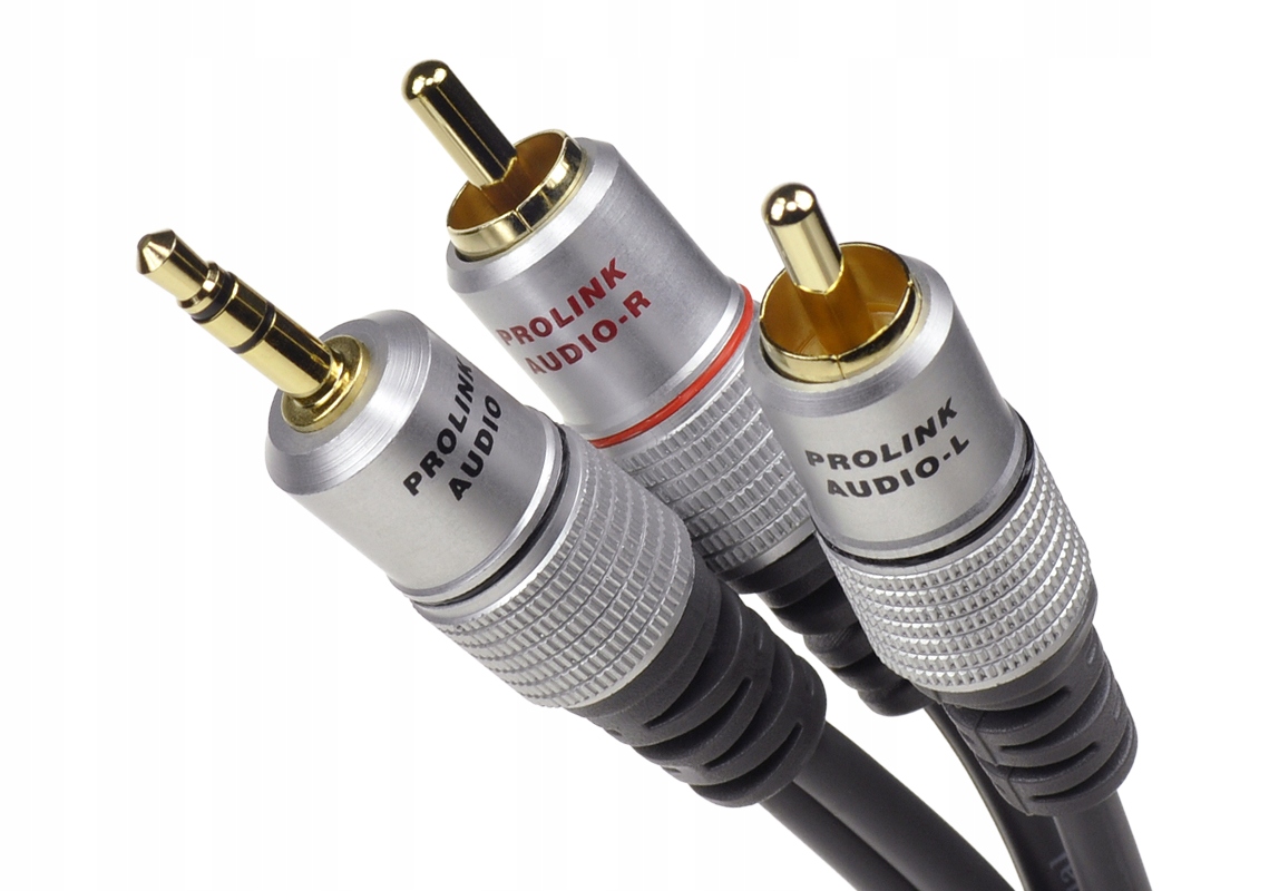 

Prolink Tcv 3420: Kabel mini jack/2xRCA Cinch 10m