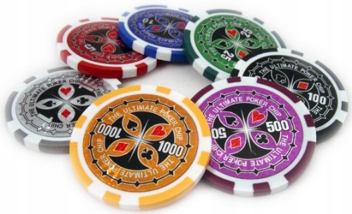 

Zestaw Do Pokera Ultimate 500 Żetony Nominał Poker