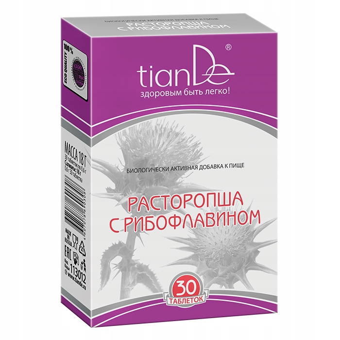 

tianDe Ostropez Plamisty Regeneracja Wątroby