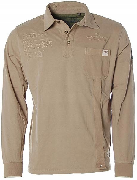 Kitaro Velké Rozměry Polo Longsleeve 7XL 180 cm
