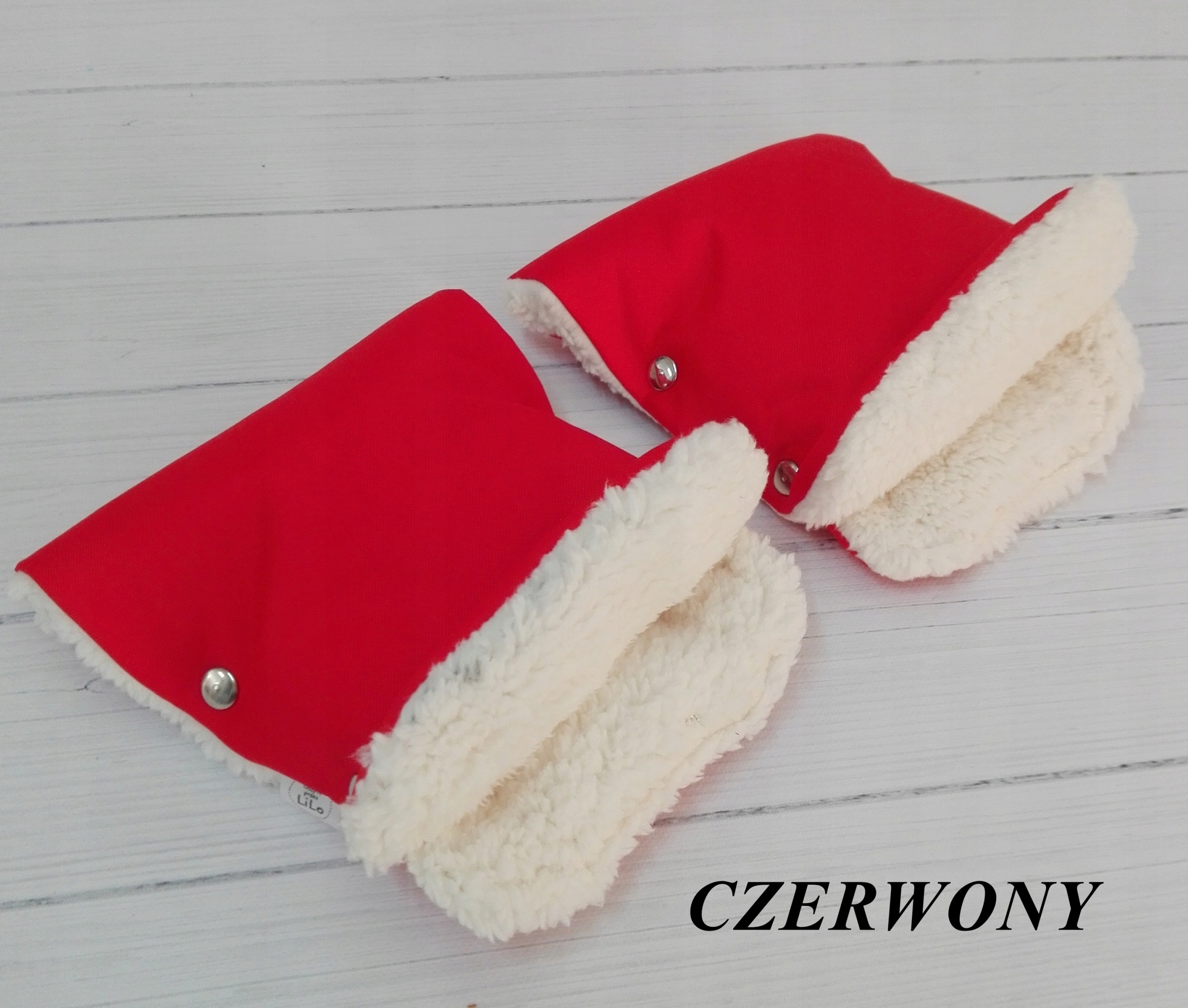 MUFKI rękawice do WÓZKA SANEK futerko 2szt KOLORY Kod producenta mufki II