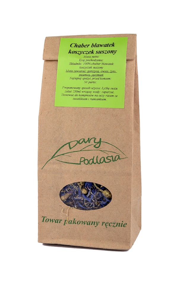 

Bławatek Chaber koszyczek 50g Dary Podlasia