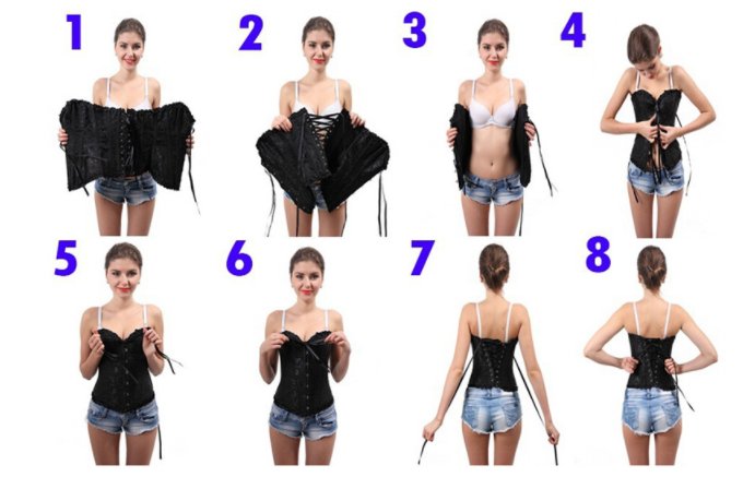 WYSZCZUPLAJĄCY GORSET MODELUJĄCY BIELIZNA SEXY L Marka Inna marka