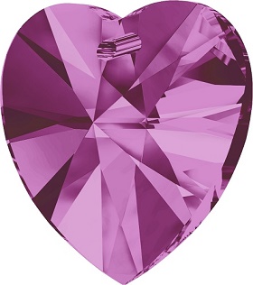 Swarovski - 6228 Heart Fuchsia 14,4x14mm Rodzaj inny