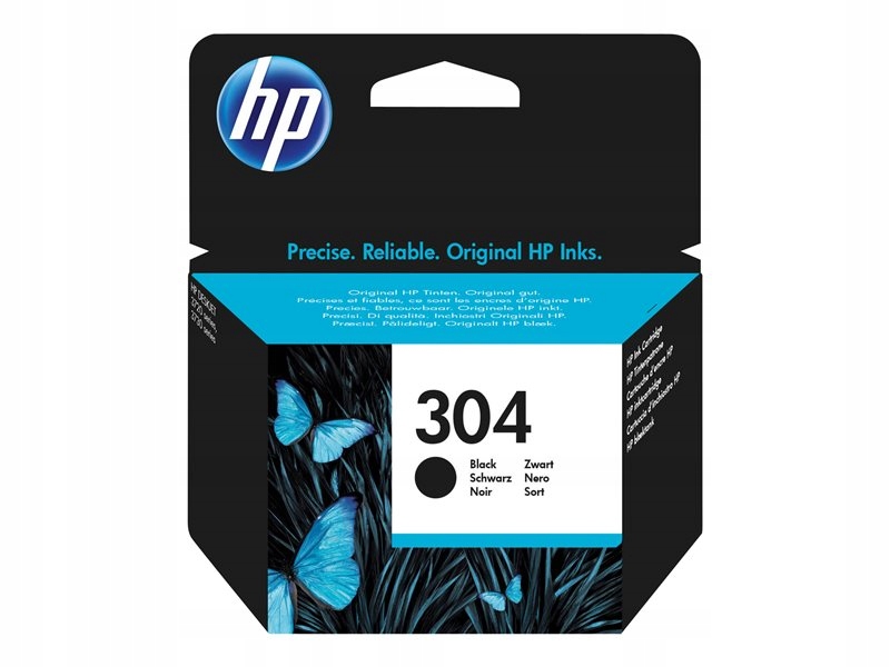 

Hp Tusz 304 Black N9K06AE