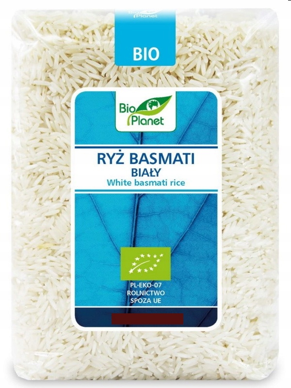 Levně 2x Bio Planet Rýže basmati bílá 1kg Bio