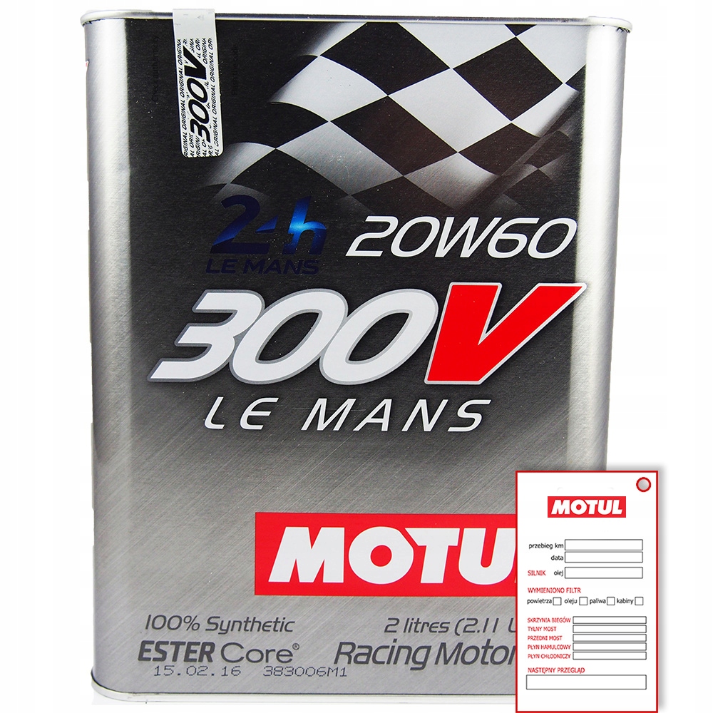 

Motul 300V Le Mans 20W60 2L
