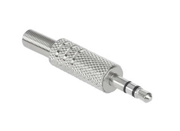 

Wtyk Jack 3.5 stereo metalowy WTY0011