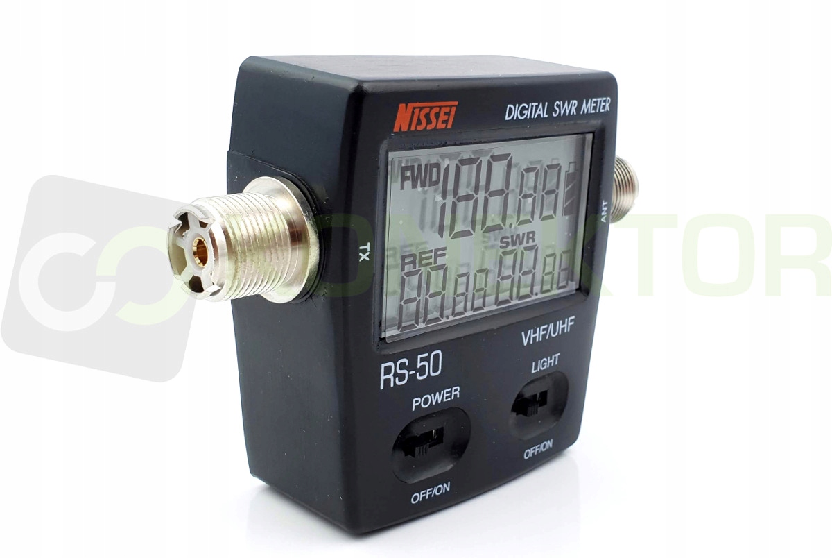 NISSEI RS-50 CYFROWY REFLEKTOMETR VHF/UHF SWR/PWR Kod producenta RS-50