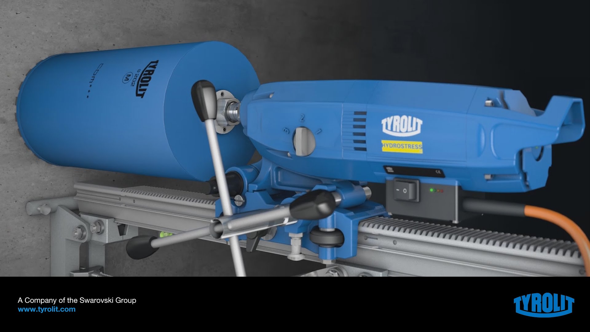 TYROLIT KORONA DIAMENTOWA PREMIUM 102mmx450mm 11/4 Marka Tyrolit