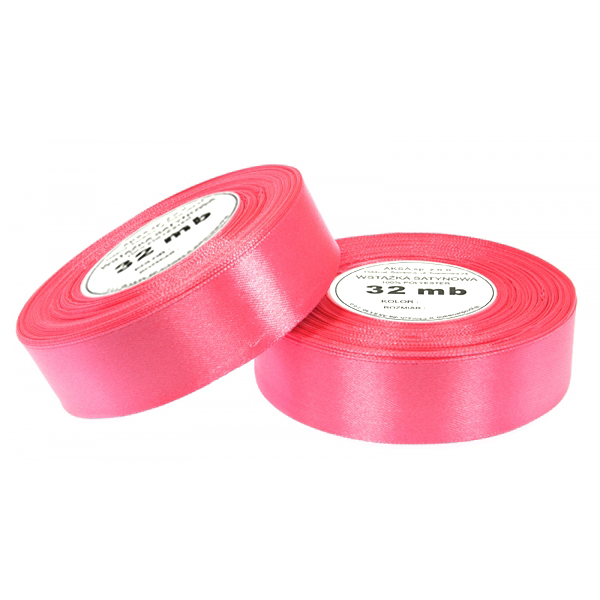 

Wstążka tasiemka satynowa atłasowa 25mm 8049 32mb