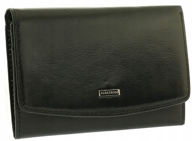 Portfel ALBATROSS damskiskórzany 3 kolory SKÓRA