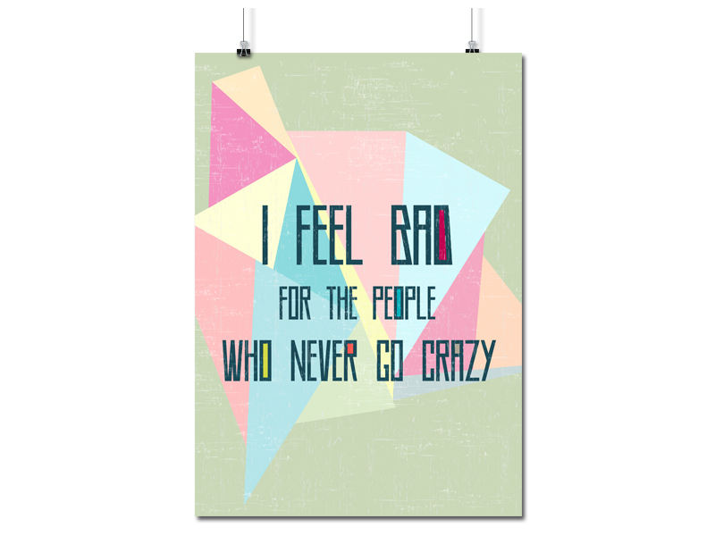 

Plakat Motywacyjny Cytat 90x60 CM 72 Wzory Matowy