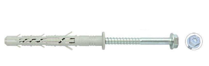 

Kołek ramowy rozporowy klucz torx 10x120mm 2szt.