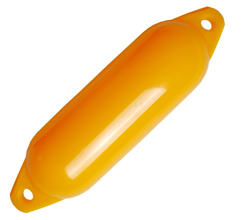 Odbijacz Jachtowy 12X45 Pompowany Obijacz Żółty
