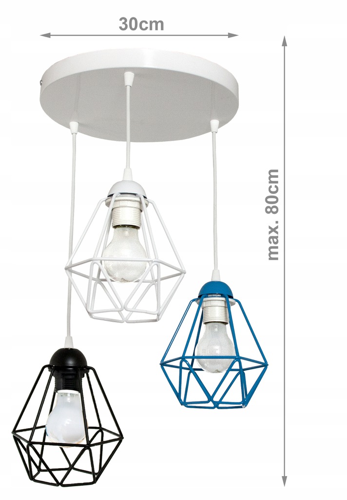 DIAMOND color pendant Lamp-создайте свою лампу для мальчиков и девочек