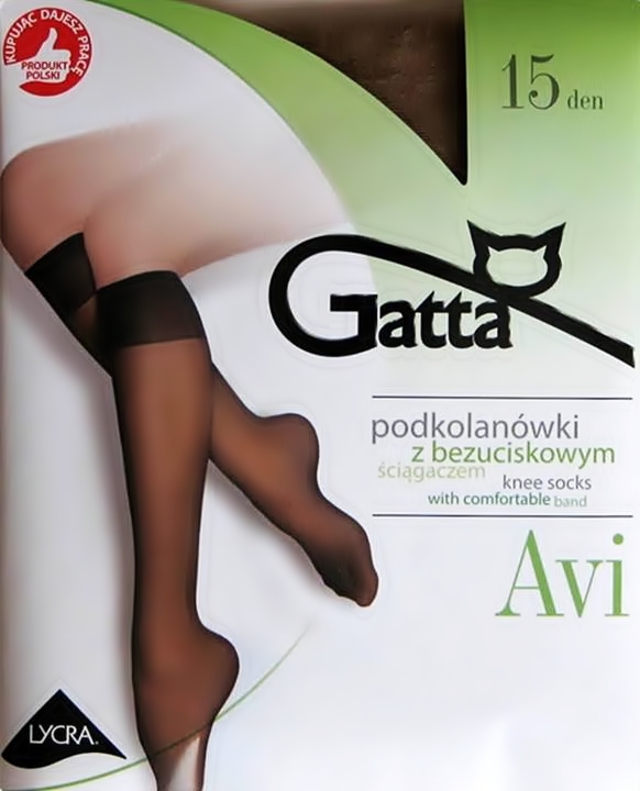 

Gatta Avi Podkolanówki Bezuciskowe 2 Pary Uni