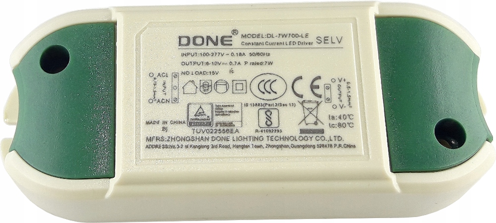 

Zasilacz Led driver Led 7W 2-3x3W 700mA