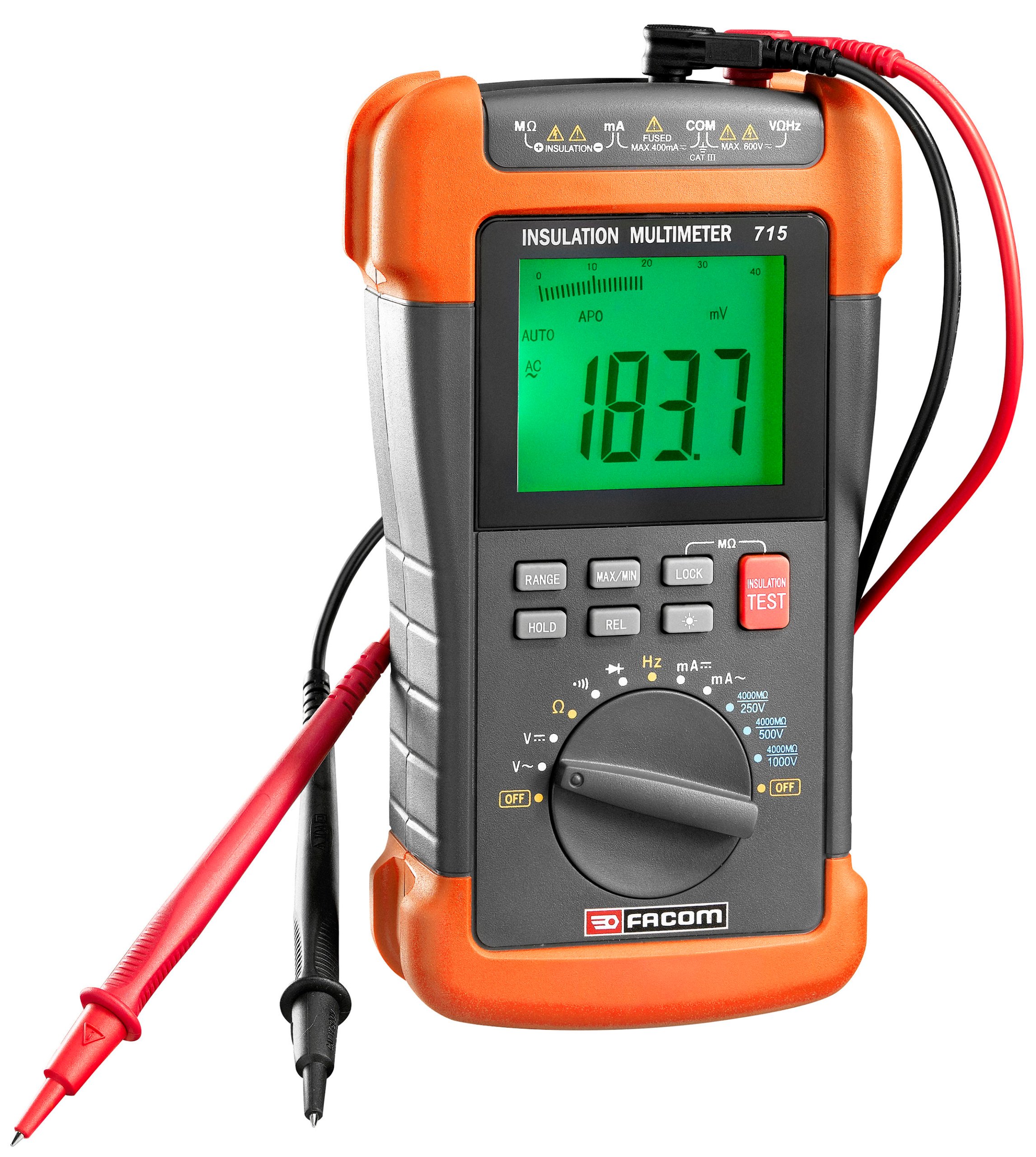 Мультиметр високої напруги і тестер FACOM 715