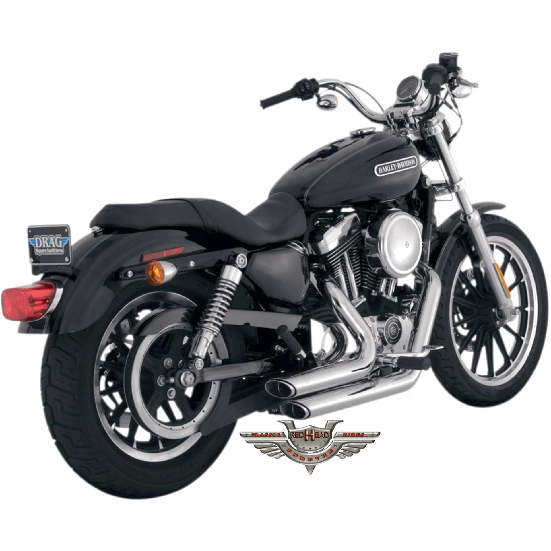 17219 - HARLEY SPORTSTER 1200 883 ВИХЛОП V & H 04-13