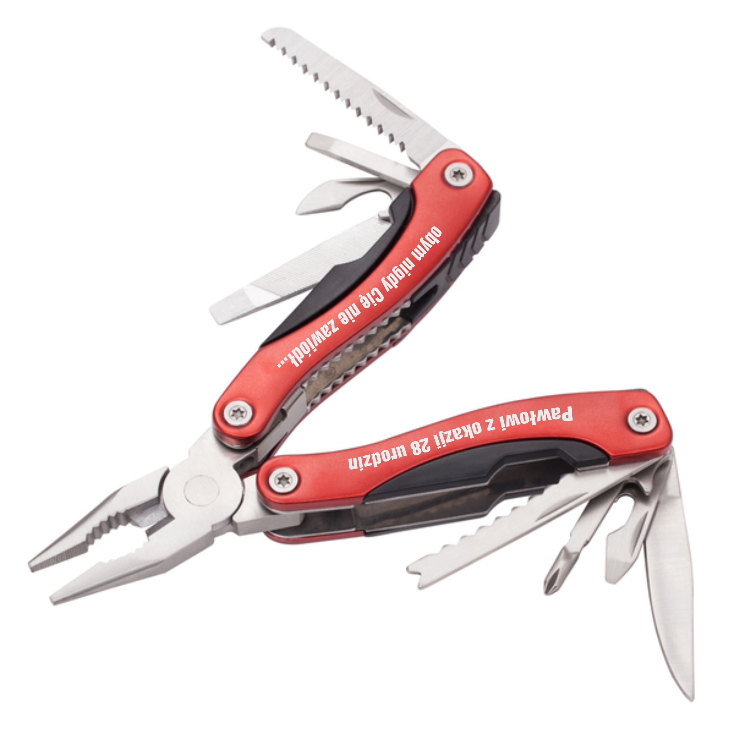 

Multitool scyzoryk wielofunkcyjny Nóż Grawer