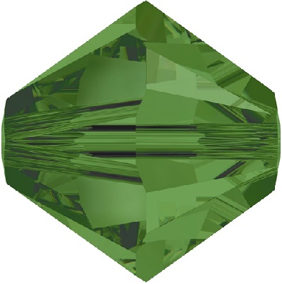 Swarovski 5328 Bicone Fern Green 6mm 2 szt.