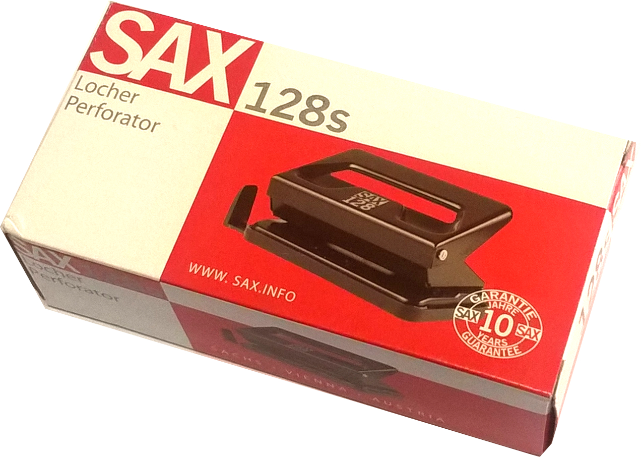 DZIURKACZ SAX128S 12 KARTEK CZARNY KRAKÓW Rodzaj biurkowy