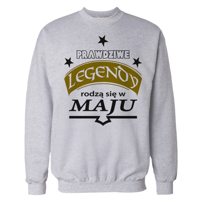 

bluza Legendy Rodzą Się W Maju na urodziny roz.M