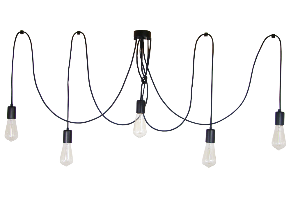 Závěsná Stropní Lampa Pavouk 5 Spider 5 New Model