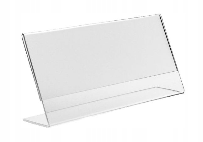 

Stojak Na Cenę Opis 1/3A4 DL 10x21cm Poziom Plexi
