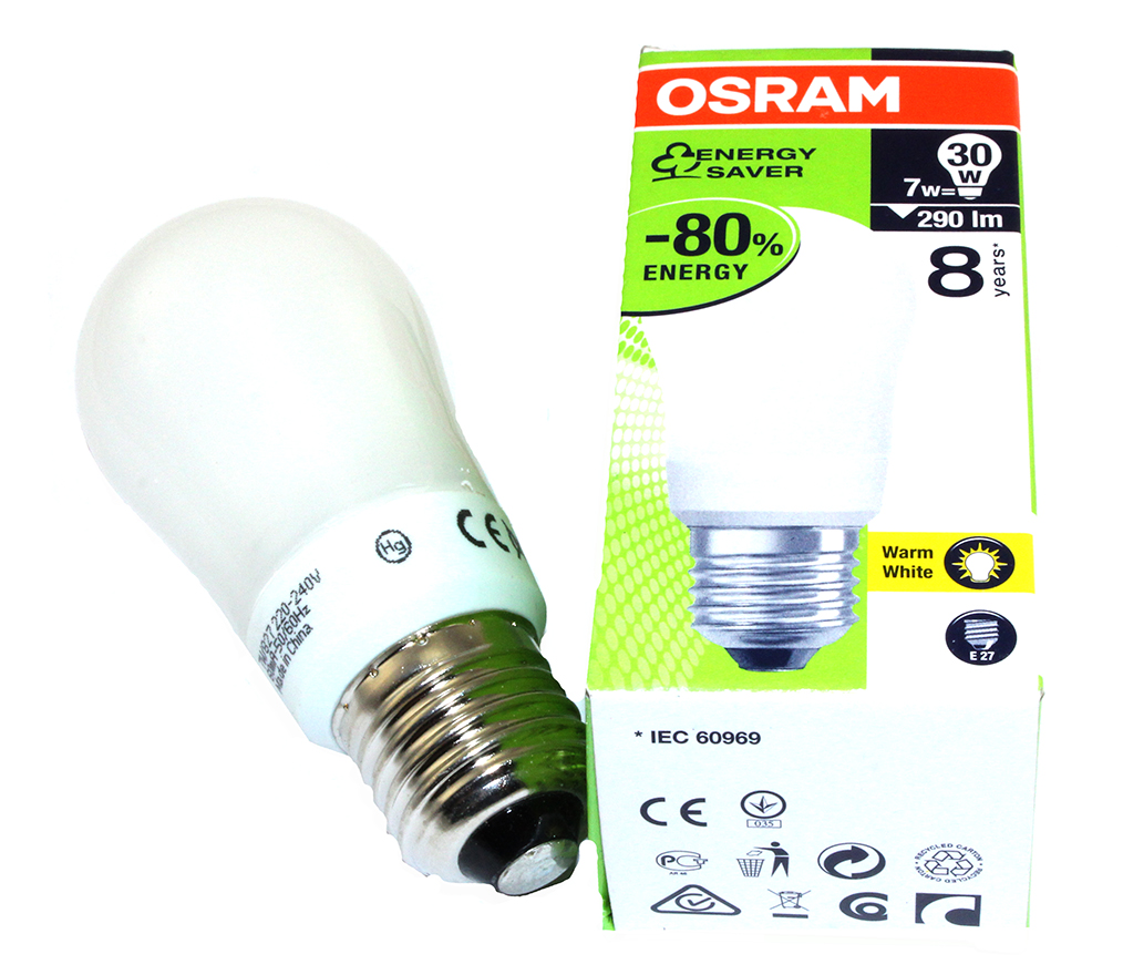 

Żarówka Energooszczędna Osram Duluxstar 7W=30W E27