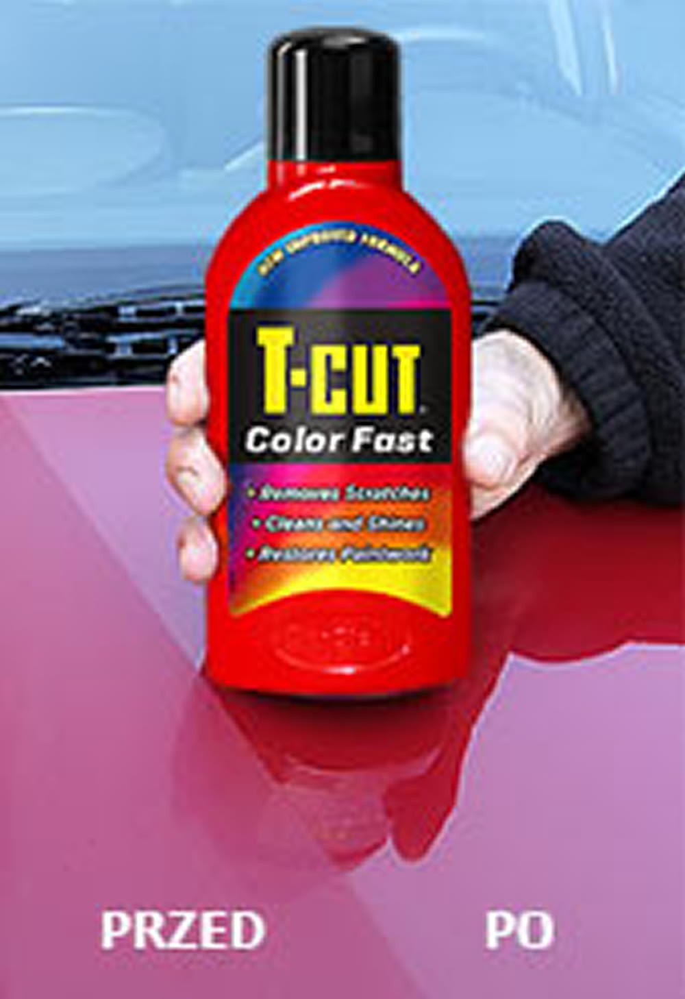  T-Cut Color Fast лак регенератор + безкоштовно!! Вага (з упаковкою) 0.7 кг