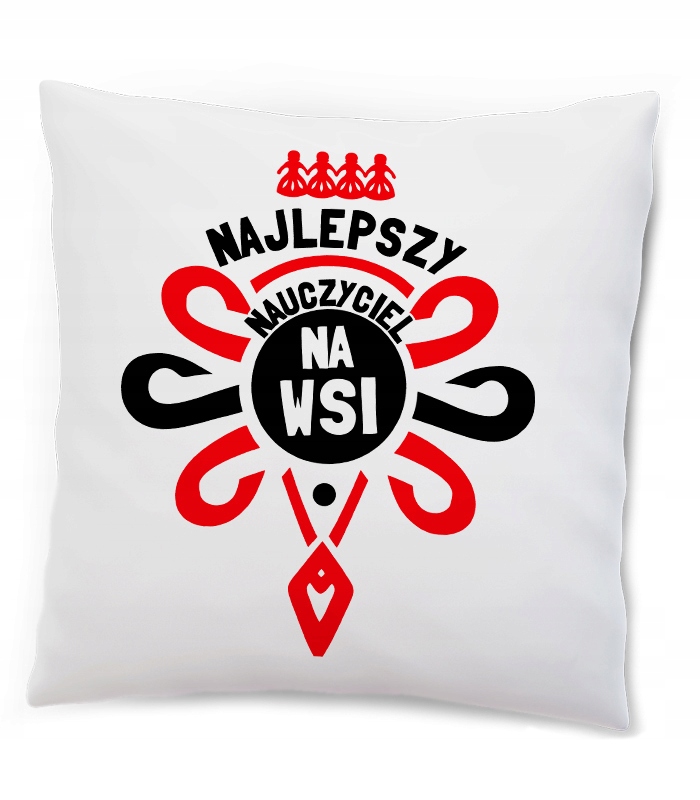

Poduszka na Dzień Nauczyciela Prezent Wzory Imię