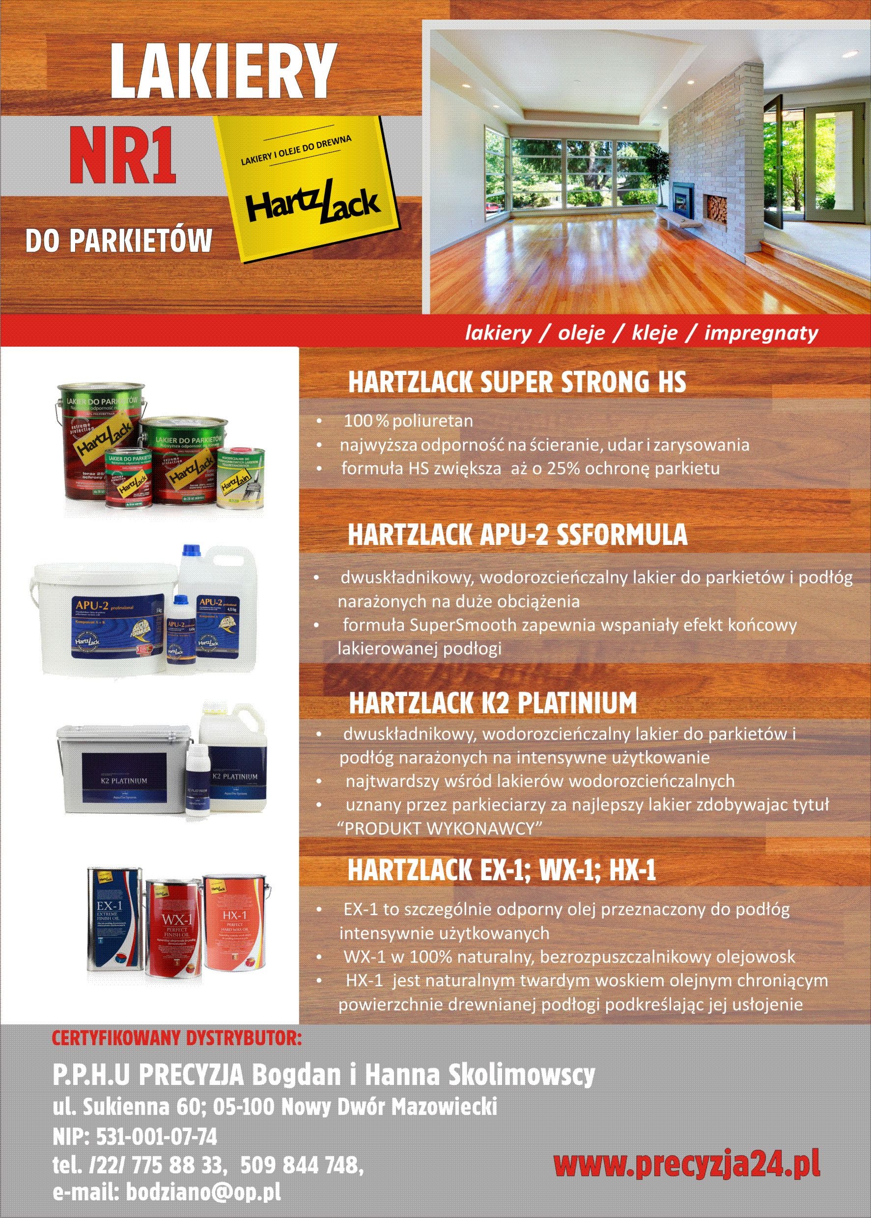 lakier HartzLack HS 5L PÓŁMAT super strong Marka HartzLack