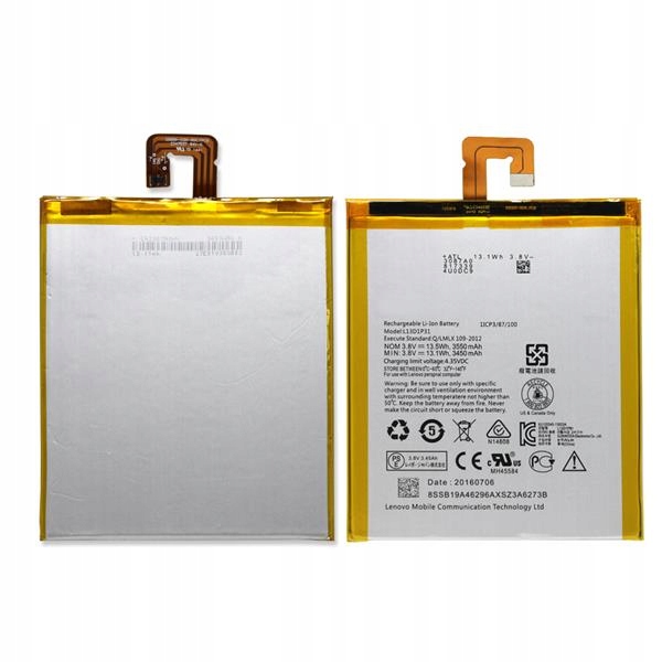 

Nowa Oryginalna Bateria L13D1P31 Lenovo A3300 Fvat