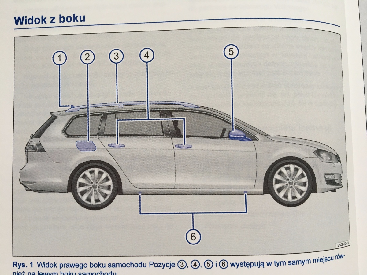 VW Golf Variant VII polska instrukcja obsługi Tematyka Samochody osobowe