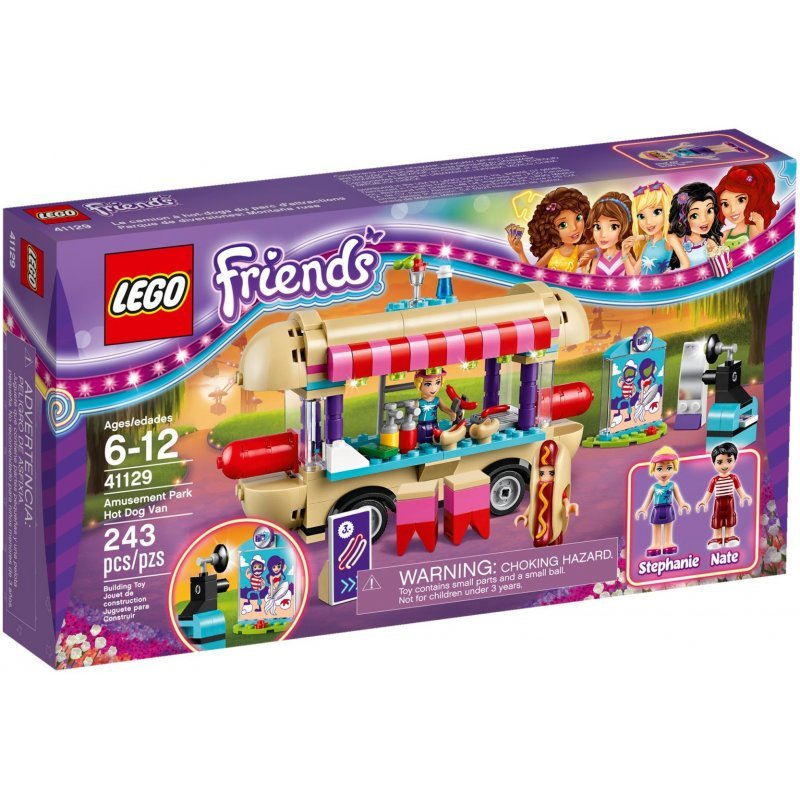 Zdjęcia - Klocki Lego Friends 41129 Furgonetka Z Hot-dogami 