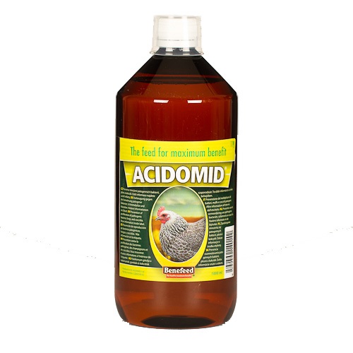 ACIDOMID 1 dla drobiu ZAKWASZACZ DO WODY KOKCYDIA Marka Benefeed