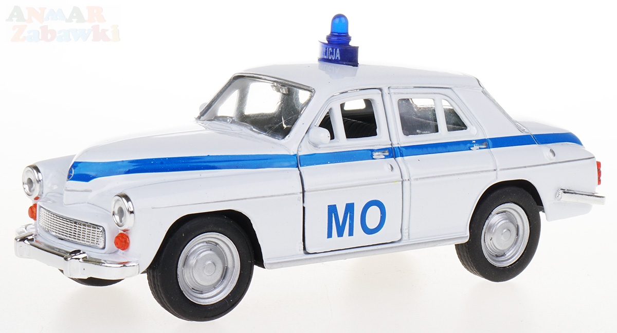 WARSZAWA 224 MO MILICJA METAL WELLY 1:34/39 BIAŁY Kod producenta 49720F-CW