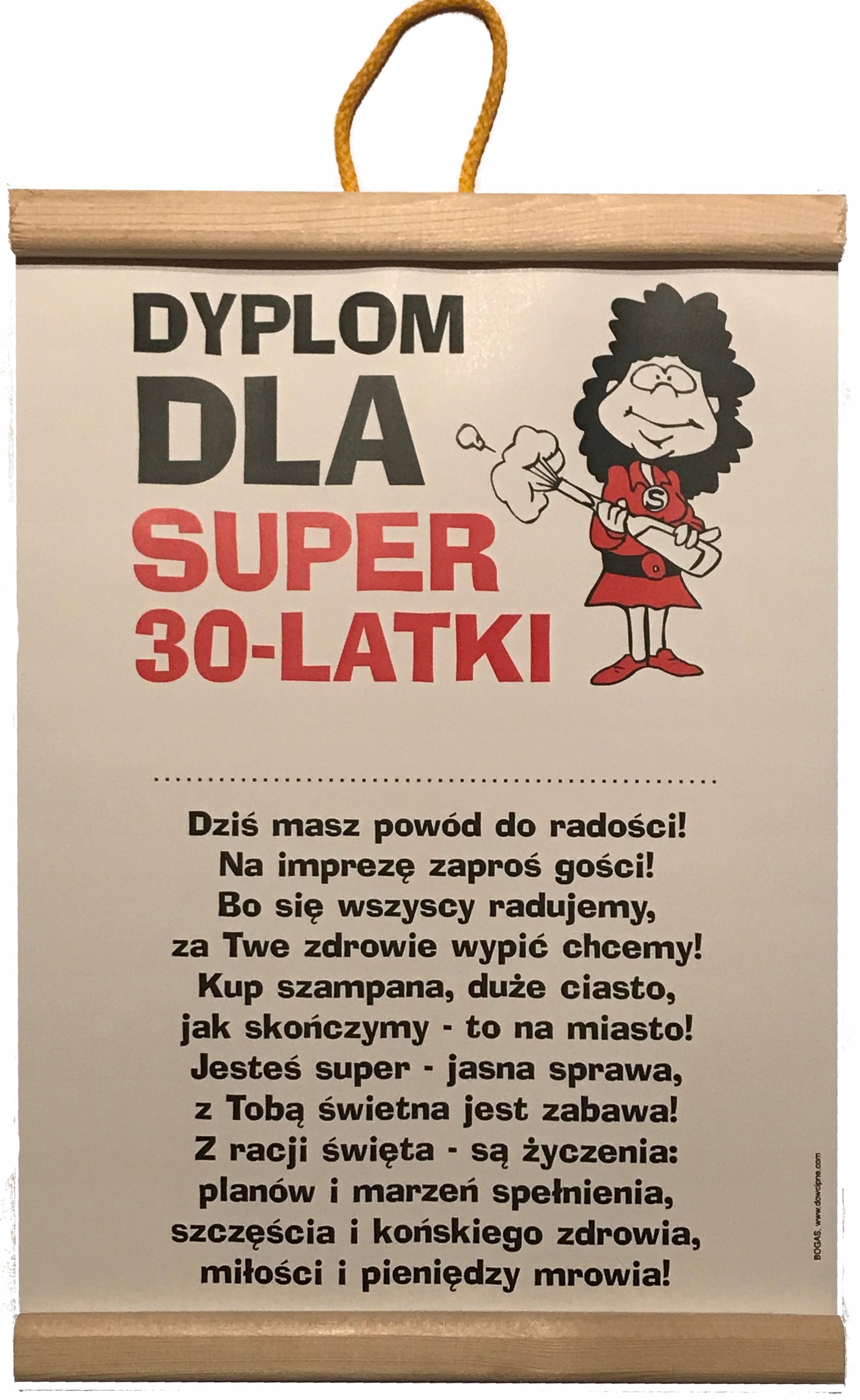 życzenia Na 30 Urodziny Dla Siostry Dyplom Na 30 Urodziny 30-latka Trzydziestka 30 lat 7487387340 - Allegro.pl