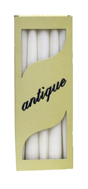 Świece Świeczki Stołowe Stożkowe Pastelowe BIAŁE Komunia Wesele Ślub 10szt. Rodzaj świece