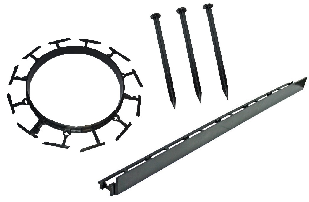 

Eko obrzeże trawnikowe h45 bord 50m +150 kotw 25cm
