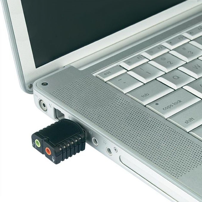 Adapter USB 2.0 jack mikrofon głośniki Windows Mac Marka WulkanCenPL