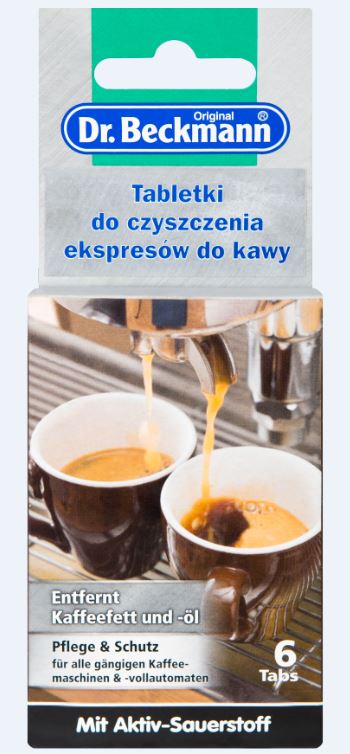 

Dr. Beckmann! Tabletki Do Ekspresów Do Kawy 6SZT!