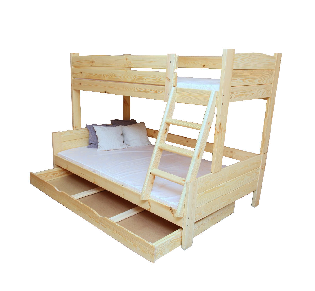 Двухъярусная КРОВАТЬ 3-МЕСТНЫЙ ЛИДЕР 90/120х200 КРАКОВ