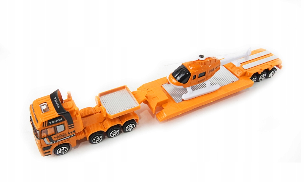 

Auto Resorak Ciężarówka Z Naczepą 30 cm Helikopter