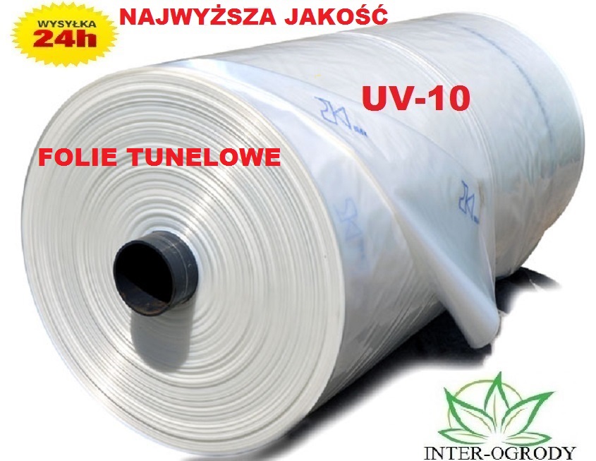 FOLIA OGRODNICZA TUNELOWA 14x33m. UV10 SZKLARNIA Producent Karitifil