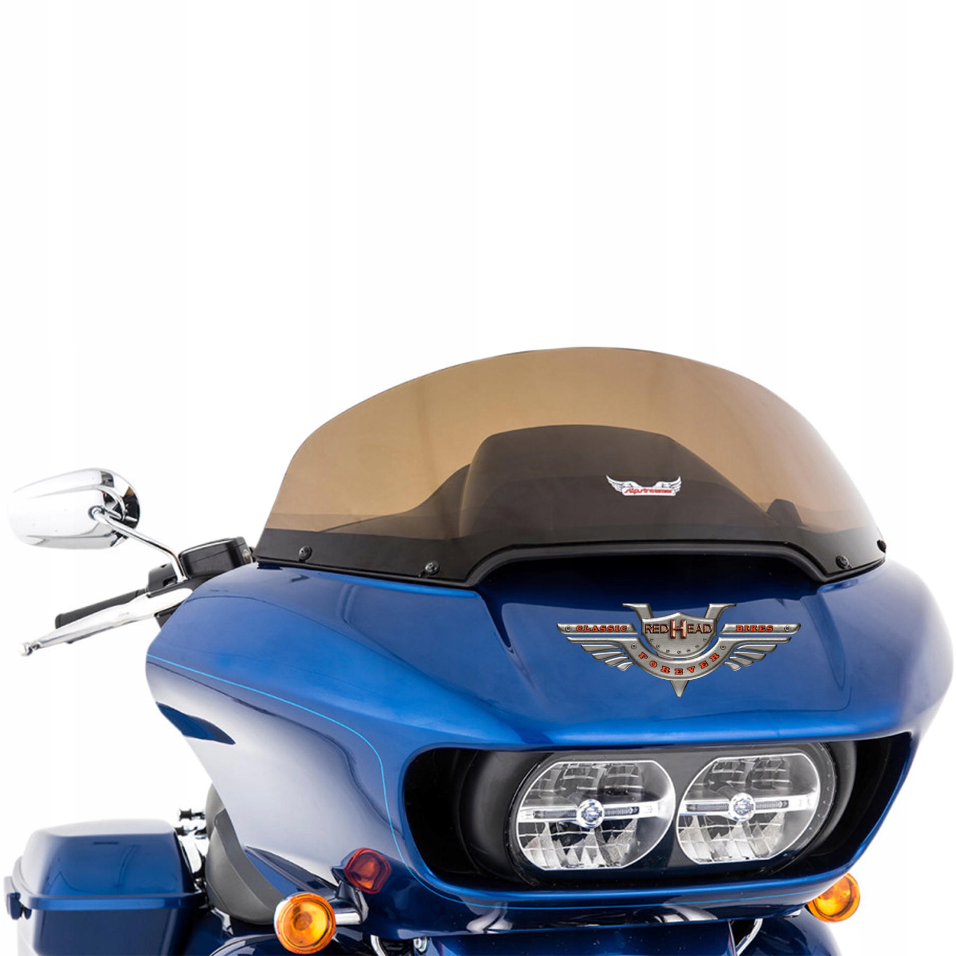 S-237-10DS - HARLEY ROAD GLIDE FLTR ЛОБОВЕ СКЛО ЧОРНИЙ 25,5 СМ 15 + США!