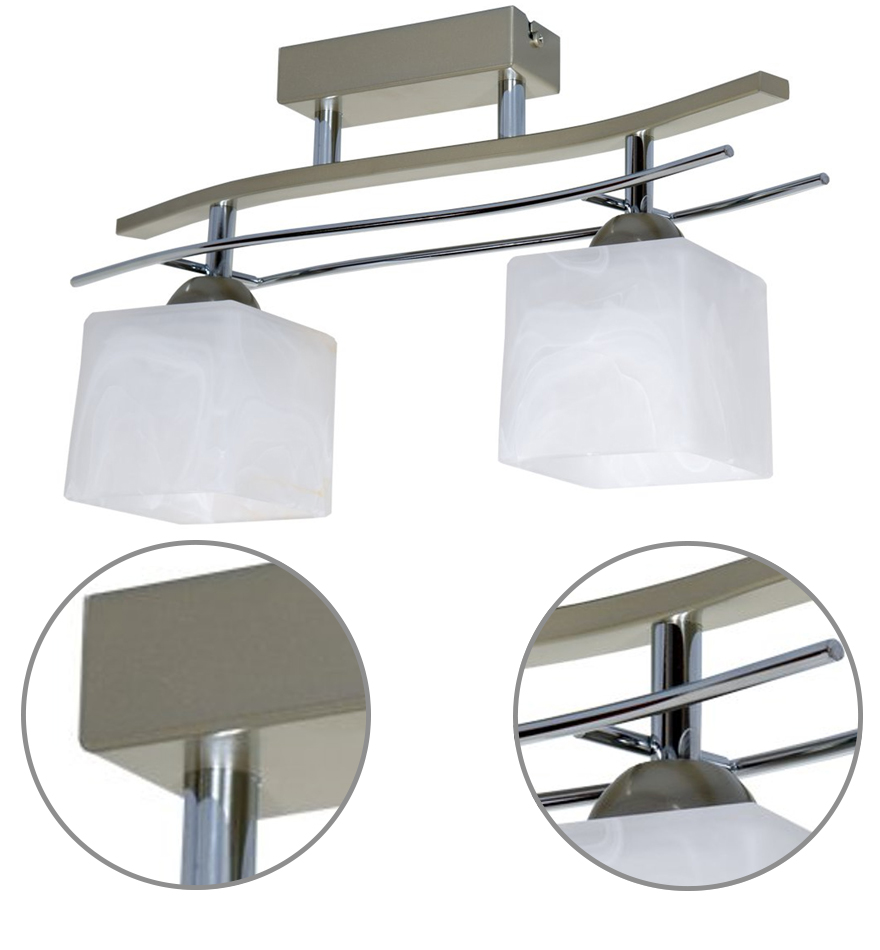 LAMPA WISZĄCA SUFITOWA ŻYRANDOL PLAFON LED Kod produktu FALA 1235/2/P