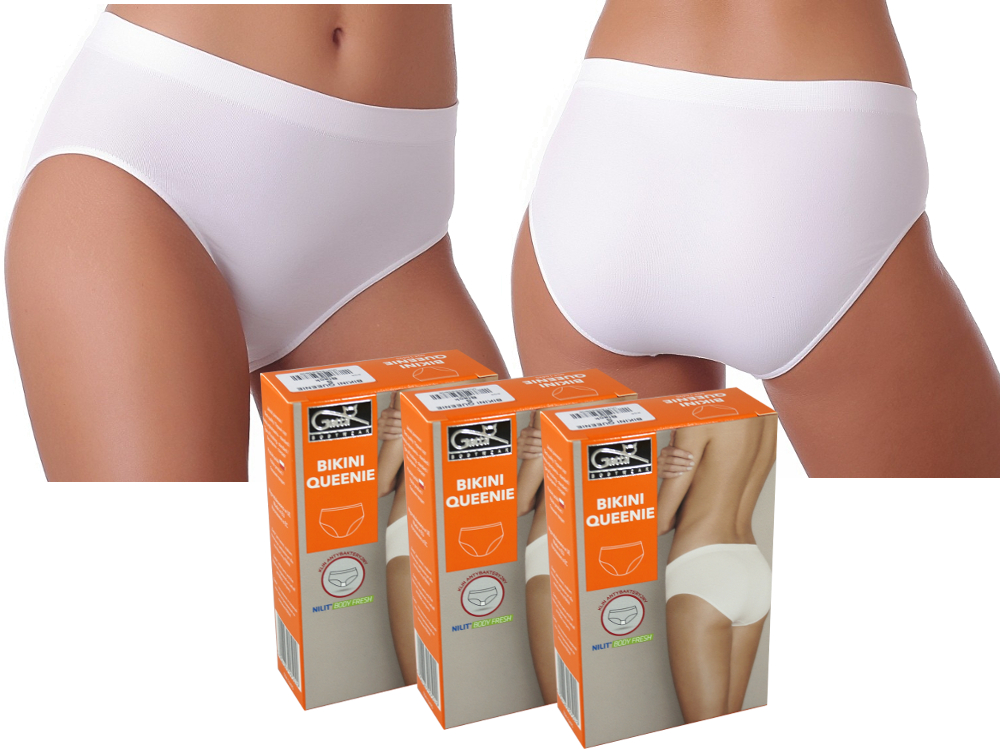 

3szt Figi majtki Gatta Bikini Queenie r. S